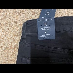 Black American Eagle Shorts